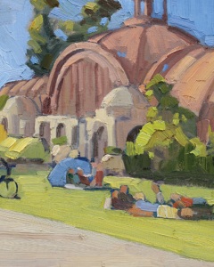 Leisuring at the Botanical Building