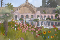Botanical Building and Blooms