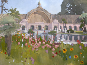 Botanical Building and Blooms