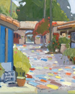 Spanish Village Looking East