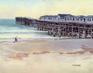 Crystal Pier at Sunset