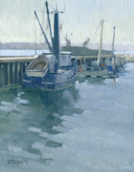 Fishing Boat with Dinghy