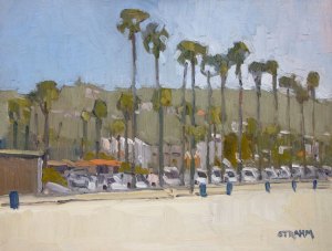La Jolla Shores Beach Palms