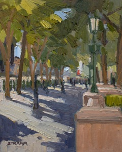 Tree Canopy along the Vegas Strip