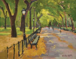Literary Walkin Central Park
