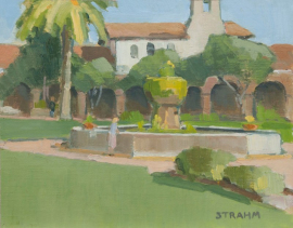 Fountain at the Mission