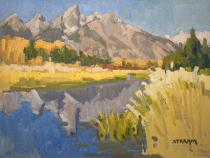 Grand Tetons at Schwabacher Landing
