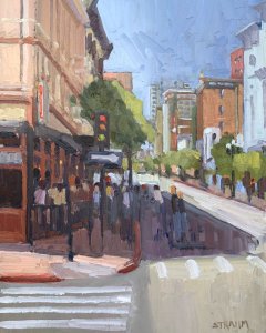 Gaslamp Quarter Looking North on Fifth