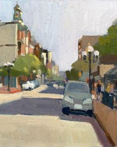 Gaslamp Quarter Looking South on Fifth