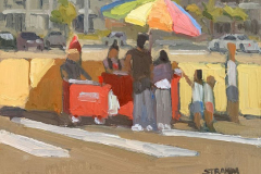 Treats Under aRainbow Umbrella