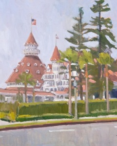 Hotel Del Through the Trees