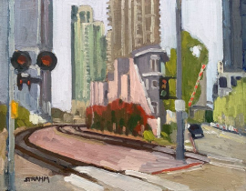 Trolley Tracks at Kettner & G