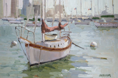 Along NorthHarbor Drive