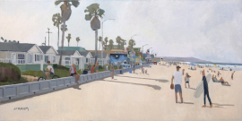 Beach Life Outside the Beach Cottages