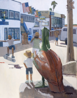 Famous Pelican Statue