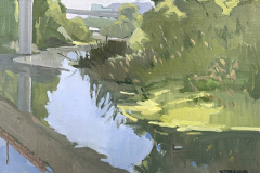 Reflections on theSan Diego River