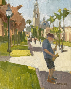 Playing on the Prado