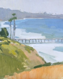 Overlooking Scripps Pier