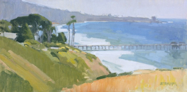 Overlooking Scripps Pier