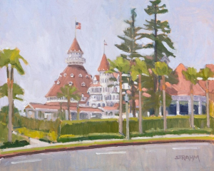 Hotel Del Through the Trees